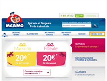 Tablet Screenshot of maximo.fr