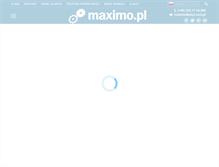 Tablet Screenshot of maximo.pl